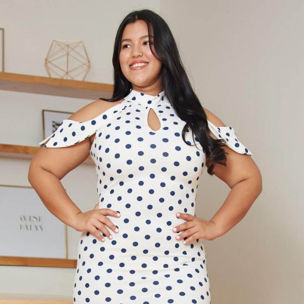 NWOT Asoph Retro Bodycon Dress